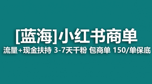 【副业项目8509期】最强蓝海项目，小红书商单！长期稳定，7天变现-宏欣副业精选