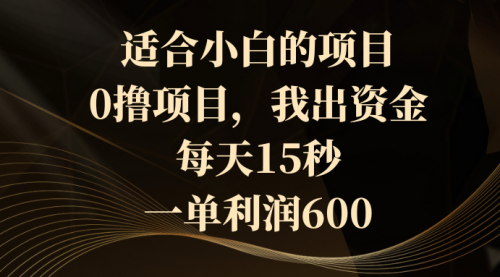 0撸茅台项目，每天15秒，中了拿600-宏欣副业精选