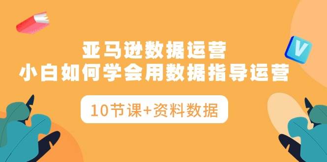 亚马逊数据运营，小白如何学会用数据指导运营（10节课+资料数据）-宏欣副业精选